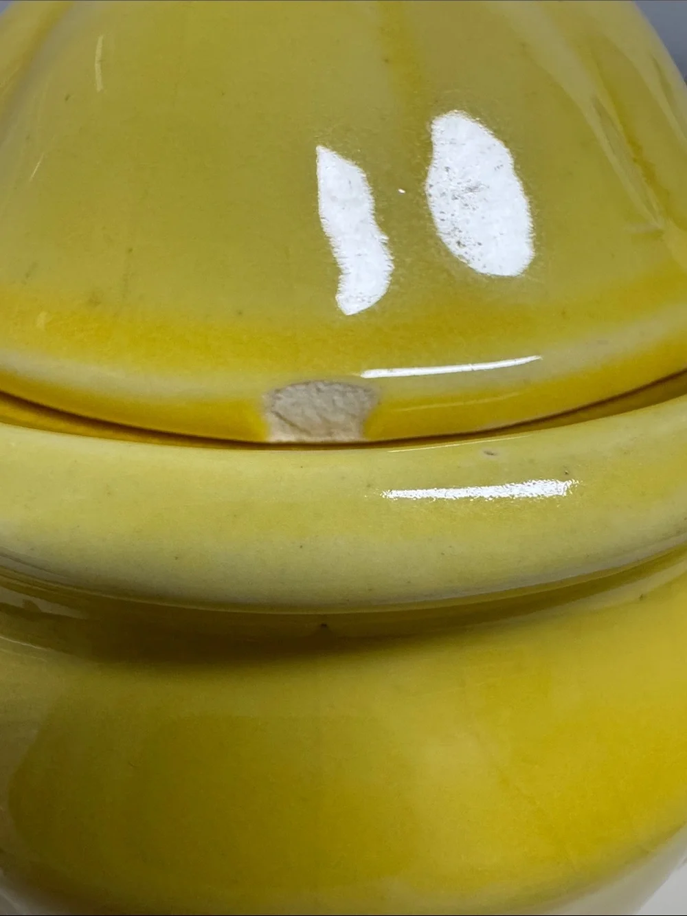 Yellow Ceramic Teapot - Bright Gloss Finish